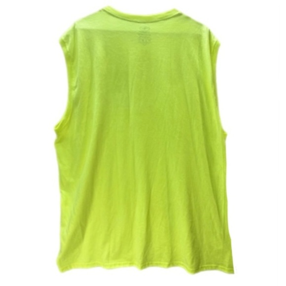 Athletic Works Sheridan Wyoming T-shirt Limited Edition M50-52 Yellow Sleeveless - Picture 2 of 7